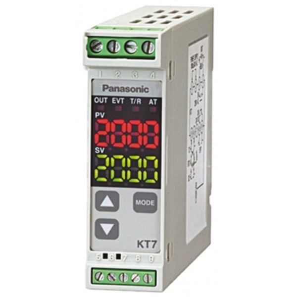 Panasonic AKT7212100J  PID Temperature Controller 1 Output Transistor, 24 V ac/dc