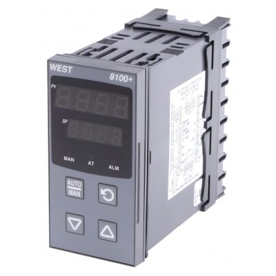 West Instruments P8100-2700-0000 PID Temperature Controller 1 Output Linear, 100 V ac, 240 V ac