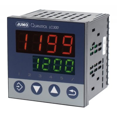 Jumo 702034/8-0000-23 PID Temperature Controller 110 → 240 V ac Supply