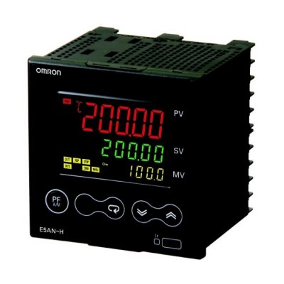 Omron E5AN-HPRR2BM-500 100-240 VAC PID Temperature Controller 2 Input, 4 Output Relay