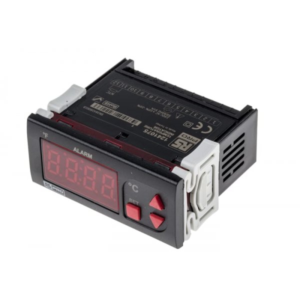 RS PRO 124-1075 Temperature Indicator 1 Input, 230 V ac Supply Voltage
