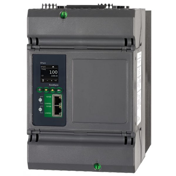 Eurotherm EPACK-2PH/100A/500V/XXX/V2/XXX/XXX/TCP Power Control, Analogue, Digital Input, 100 A