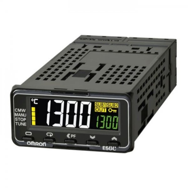 Omron E5GC-RX1DCM-000 PID Temperature Controller 1 Input, 1 Output Relay, 26.4 V dc