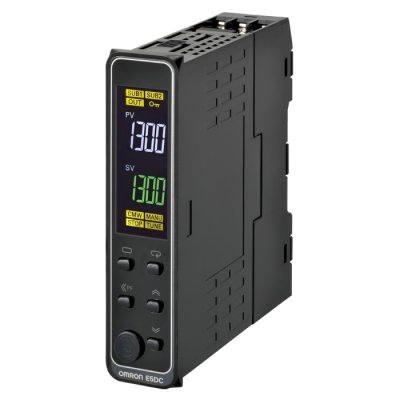 Omron E5DC-QX0DSM-015 PID Temperature Controller 1 Input, 2 Output Voltage Pulse, 26.4 V dc