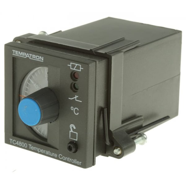Tempatron TC4810-05-110/230VAC On/Off Temperature Controller 1 Output Relay, 110 → 230 V ac