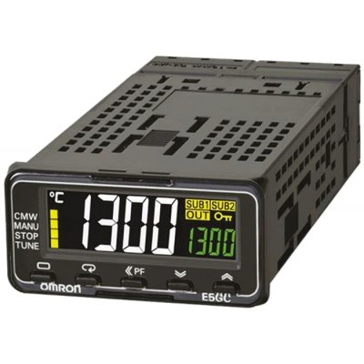 Omron E5GC-RX2DCM-000  PID Temperature Controller 1 Output Relay, 24 V ac/dc