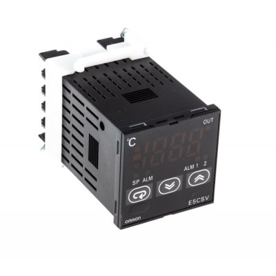 Omron E5CSV-R1T-500 AC100-240 PID Temperature Controller 2 Output Relay, 100 → 240 V ac