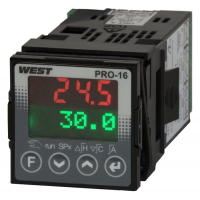 West Instruments KS20-10HAAR020-01 PID Temperature Controller 6 Output Relay, SSR, 100  240 V ac