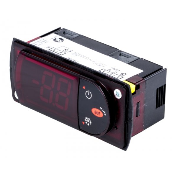 Carel PZD0SNP0E1 On/Off Temperature Controller, 81 x 36mm, 115 V ac, 230 V ac Supply Voltage