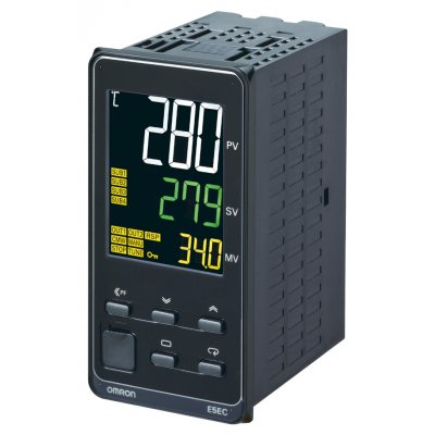 Omron E5EC-QX4DBM-000 PID Temperature Controller, 48 x 96mm 3 Input, 1 Output Voltage