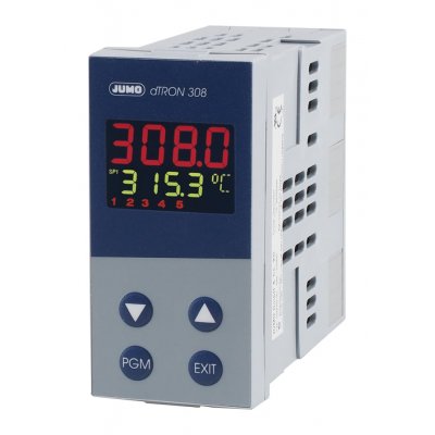 Jumo 703042/181-400-23/000 PID Temperature Controller 5 Output Analogue