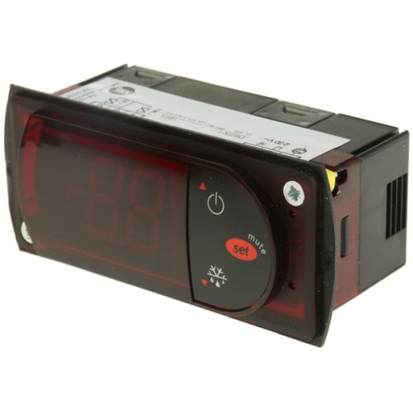 Carel PJEZSNP000 On/Off Temperature Controller, 36 x 81mm, 230 V ac Supply Voltage