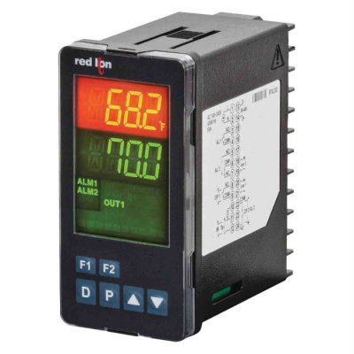 Red Lion PXU11D20  Panel Mount PID Temperature Controller 1 Input, 1 Output Relay