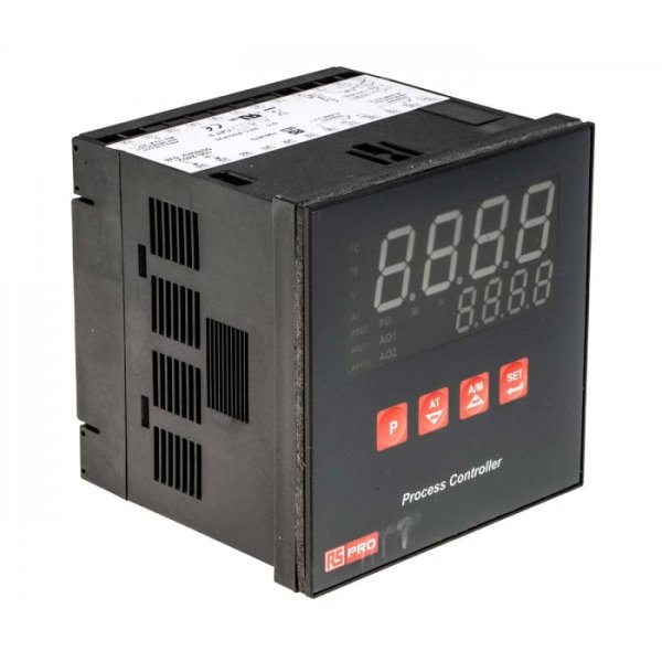 RS PRO 798-3479 PID Temperature Controller 3 Output Relay, SSR, 100 → 240 V ac