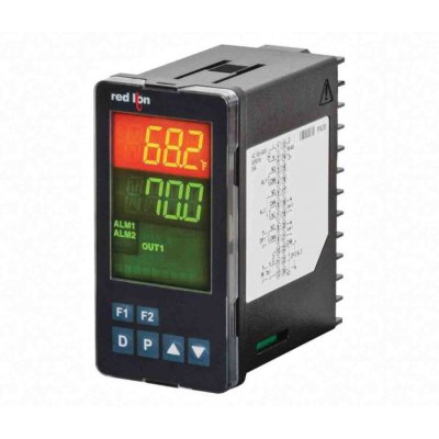 Red Lion PXU31AC0 PID Temperature Controller 2 Input, 2 Output 4-20 mA, Relay, 24 V dc