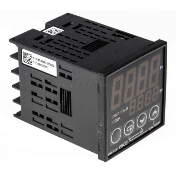 Omron E5CB-Q1P AC100-240  PID Temperature Controller 1 Output: 1x Relay, 1x Logic