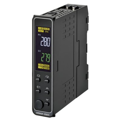 Omron E5DCRX2DBM000  PID Temperature Controller 1 Input, 2 Output Relay, 24 V ac/dc ON/OFF