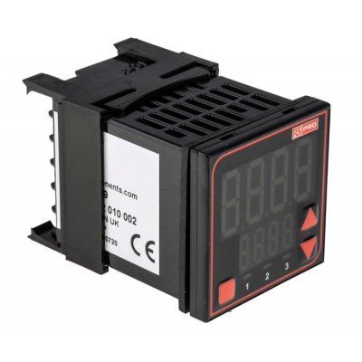 RS PRO 124-1069 PID Temperature Controller 3 Output Relay, 24 V ac/dc
