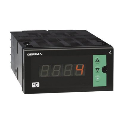 Gefran 4T-96-4-00-0 Temperature Indicator, 96 x 48mm, 11 → 27 V ac/dc