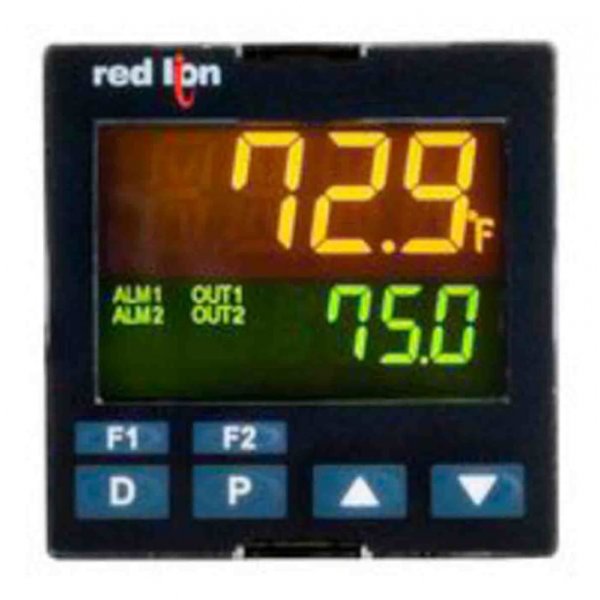 Red Lion PXU400B0 PID Temperature Controller 1 Output 0-10 V dc, 24 V dc