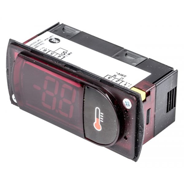 Carel PJEZMNN0E0 On/Off Temperature Controller, 36 x 81mm, 230 V ac Supply Voltage