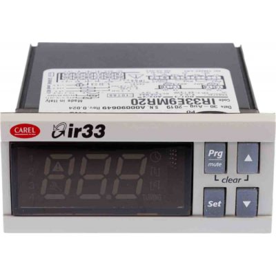 Carel IR33E9MR20 PID Temperature Controller 2 (Analogue), 2 (Digital) Input, 4 Output Analogue