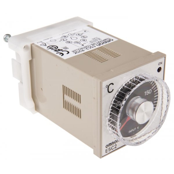 Omron E5C2-R20K AC100-240 0-200 On/Off Temperature Controller 100 → 240 V ac