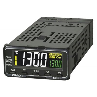 Omron E5GC-CX2ACM-000 PID Temperature Controller 1 Output Linear, 100  240 V ac