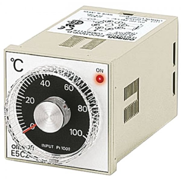 Omron E5C2-R20K AC100-240 0-800 On/Off Temperature Controller 100 → 240 V ac