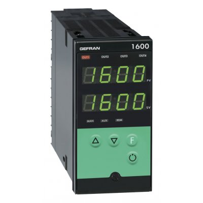 Gefran 1600-RRR0I0-1121-000  PID Temperature Controller 4 Output Analogue, Relay