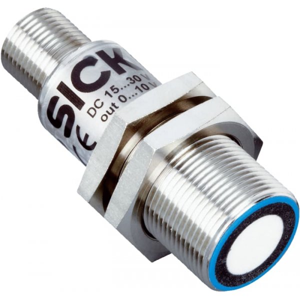 Sick UM18-212127111  Ultrasonic Sensor - Barrel, 0 → 10 V Output, 65 → 350 mm Detection