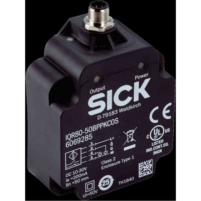 Sick IQR80-50BPPKC0S Inductive Proximity Sensor - Block, PNP Output