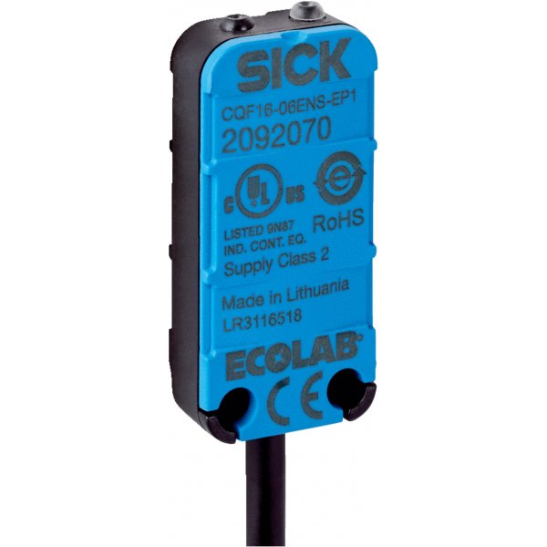 Sick CQF16-06EPSEW1 Capacitive sensor - Block, PNP NO Output, 0.5 → 6 mm