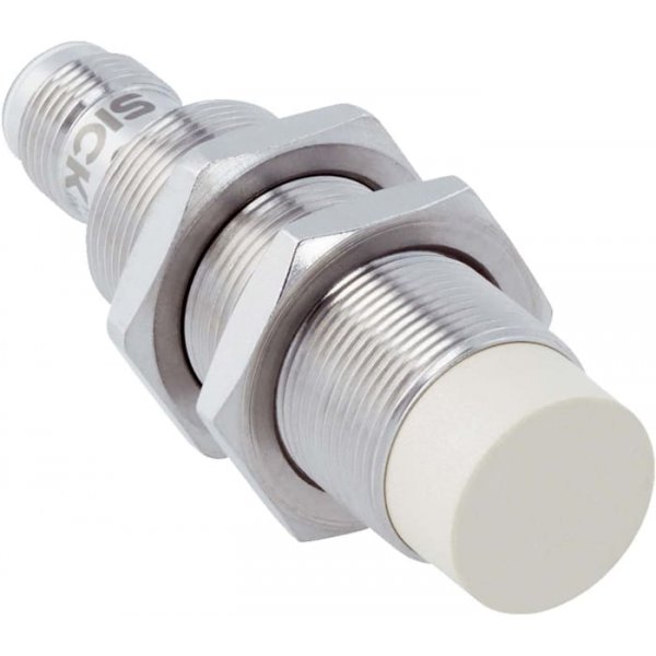 Sick IMF18-12NPONC0S  Inductive Proximity Sensor - Barrel, PNP Normally Closed Output, 12 mm Detection