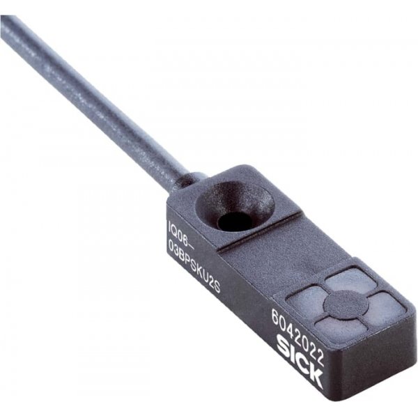Sick IQ06-03BPSKU3S  Inductive Proximity Sensor - Block, PNP Normally Open Output, 3 mm Detection