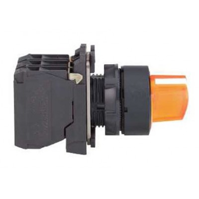 Schneider Electric XB5AK135B5 3 Position Knob Selector Switch - (SPDT) 22mm Cutout