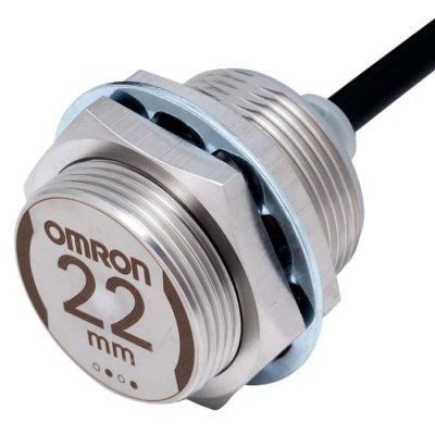 Omron E2EW-X22B3T30 2M Inductive Proximity Sensor - Barrel, PNP Output, 22 mm Detection