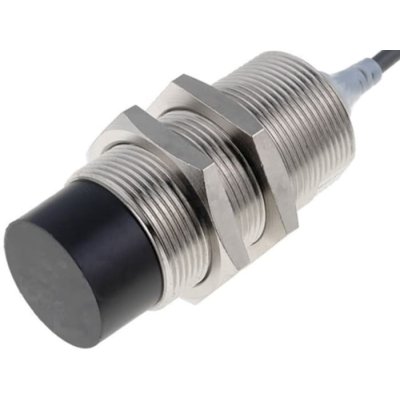 Omron E2A-M30KN20-WP-B1 5M Inductive Sensor - Barrel, PNP Output, 20 mm Detection, IP67, Cable Terminal