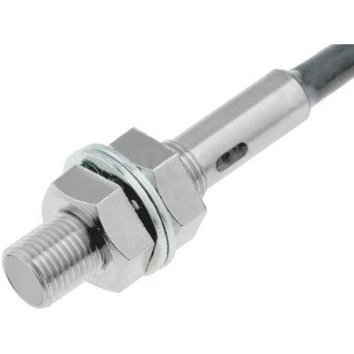 Omron E2E-X8MD1-M1 Inductive Sensor - Barrel, 8 mm Detection, IP67, M12 - 4 Pin Terminal