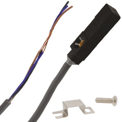 Omron TL-W1R5MC1 Inductive Sensor - Block, NPN Output, 1.5 mm Detection, IP67, Cable Terminal