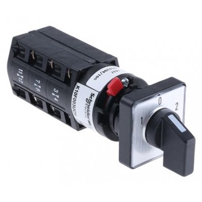 Schneider Electric K10C003NCH Multi Step Cam Switch, 10A