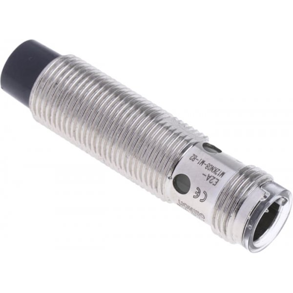 Omron E2A-M12KN08-M1-B2 Inductive Sensor - Barrel, PNP Output, 8 mm Detection, IP67, M12 - 4 Pin Terminal
