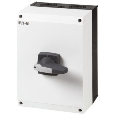 Eaton 172790 DMM-160/3N/I5/P-G 3P+N Pole Isolator Switch - 160A Maximum Current, 90kW Power Rating