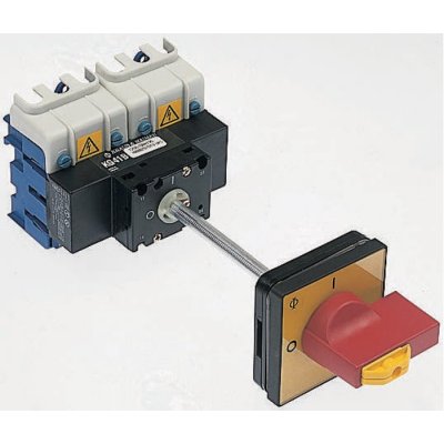 Kraus & Naimer KG100T206GBA010VE DIN Rail Non Fused Isolator Switch - 100 A Maximum Current