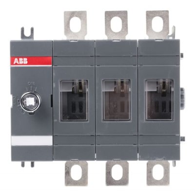 ABB OT160EV03P  1SCA120514R1001 Enclosed Non Fused Isolator Switch - 200 A Maximum Current