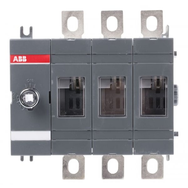 ABB OT160EV03P 1SCA120514R1001 3P Pole Isolator Switch - 200A Maximum Current