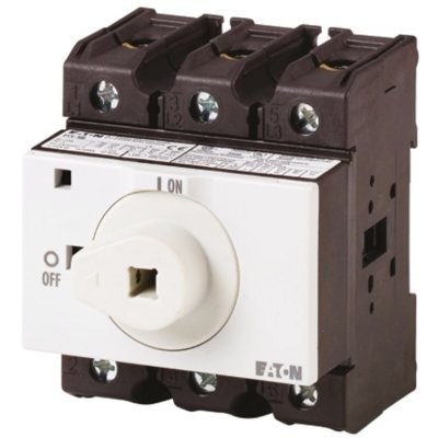 Eaton 172837 P3-100/XM 3P Pole Isolator Switch - 100A Maximum Current, 37kW Power Rating