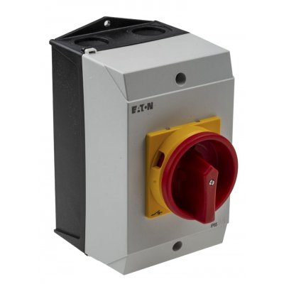 Eaton 207208 T3-3-8342/I2/SVB 6P Pole Isolator Switch - 32A Maximum Current, 13kW Power Rating