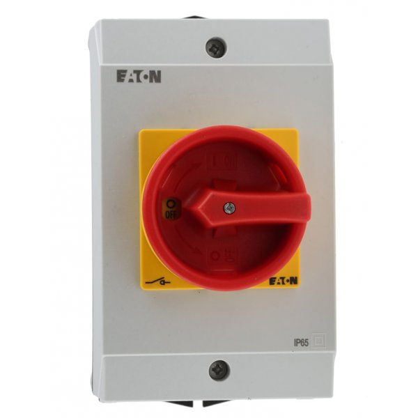 Eaton 78634683 T3-4-15682/I2H/SVB/K-CI-K1/2 6P Pole Isolator Switch - 32A Maximum Current