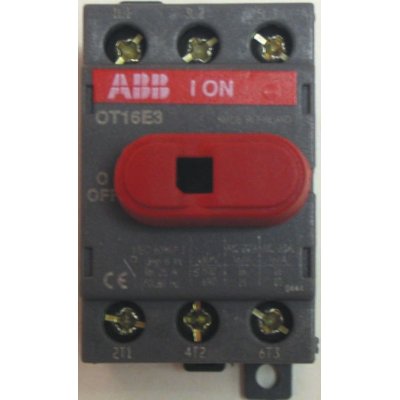 ABB OT125F3  1SCA105033R1001 3P Pole DIN Rail Isolator Switch - 125A Maximum Current